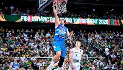 世界杯客户端升级说明-斯洛文尼亚首次杀入奥运会！无解东契奇统治落选赛