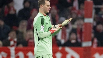 诺伊尔：上半场我们踢得并不轻松，球队在控球方面做得不好